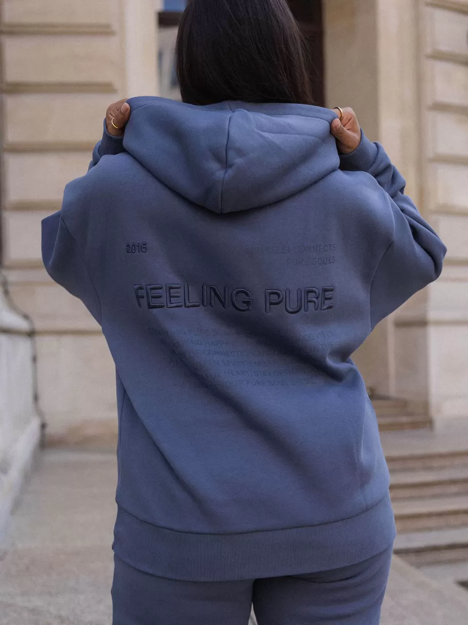 PURELEI Feeling Pure Hoodie Dark< Hoodies