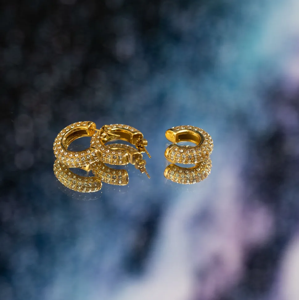 PURELEI Earcuffs<Big Glitter Earcuff