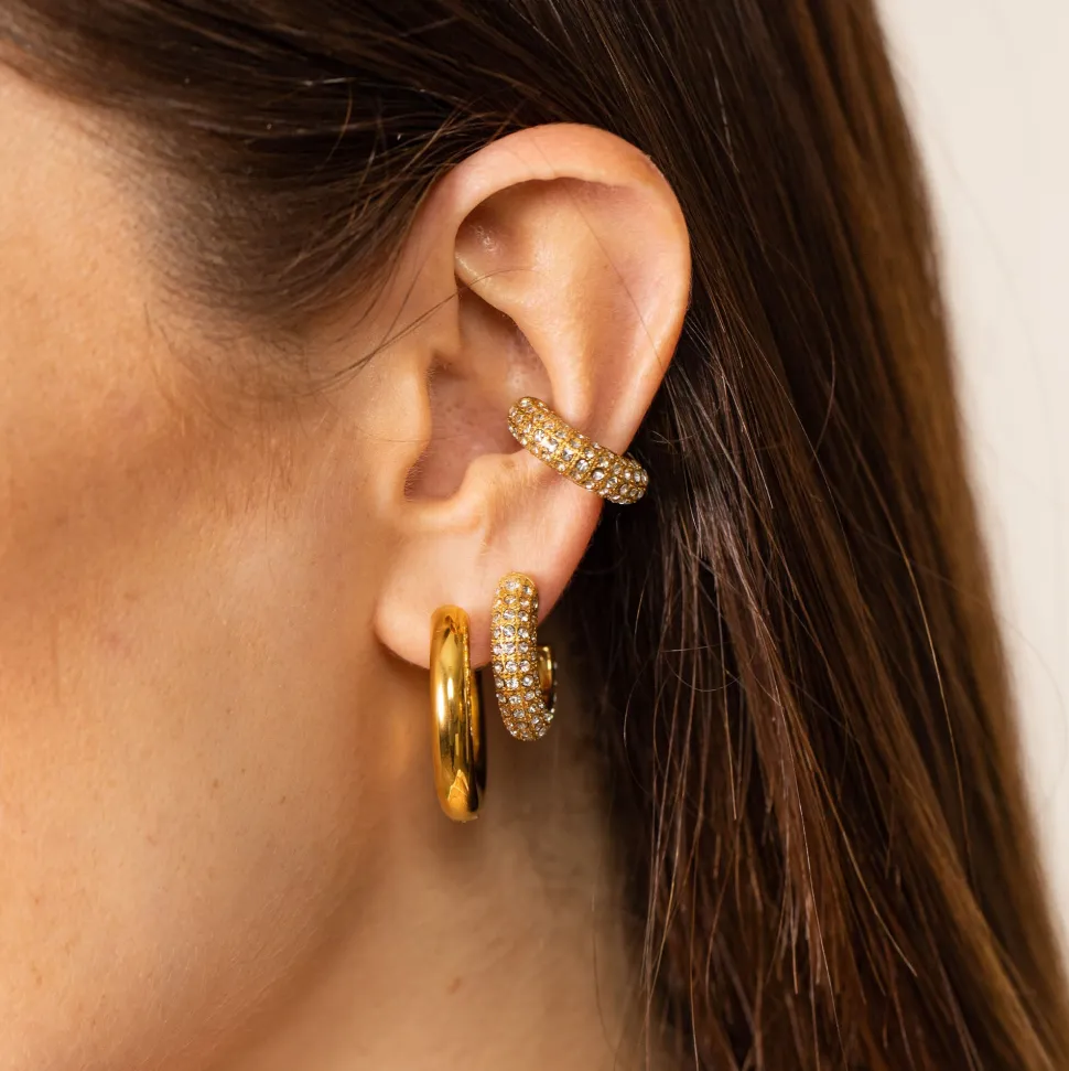 PURELEI Earcuffs<Big Glitter Earcuff