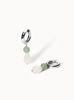 PURELEI Ohrringe<Clear Quartz Drop Ohrringe