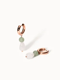PURELEI Ohrringe<Clear Quartz Drop Ohrringe