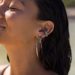 PURELEI Earcuffs<Colorful Glitter Earcuff