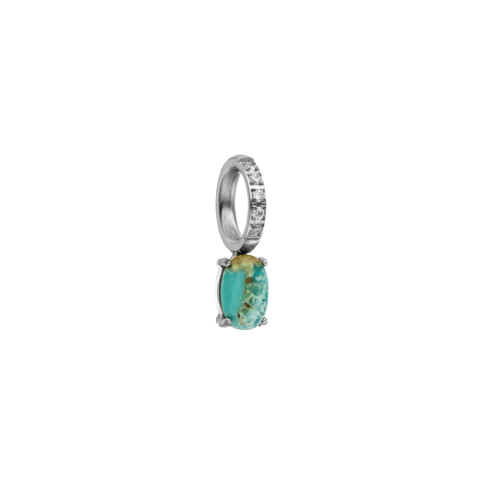 PURELEI Charms<Geburtsstein Dezember Türkis
