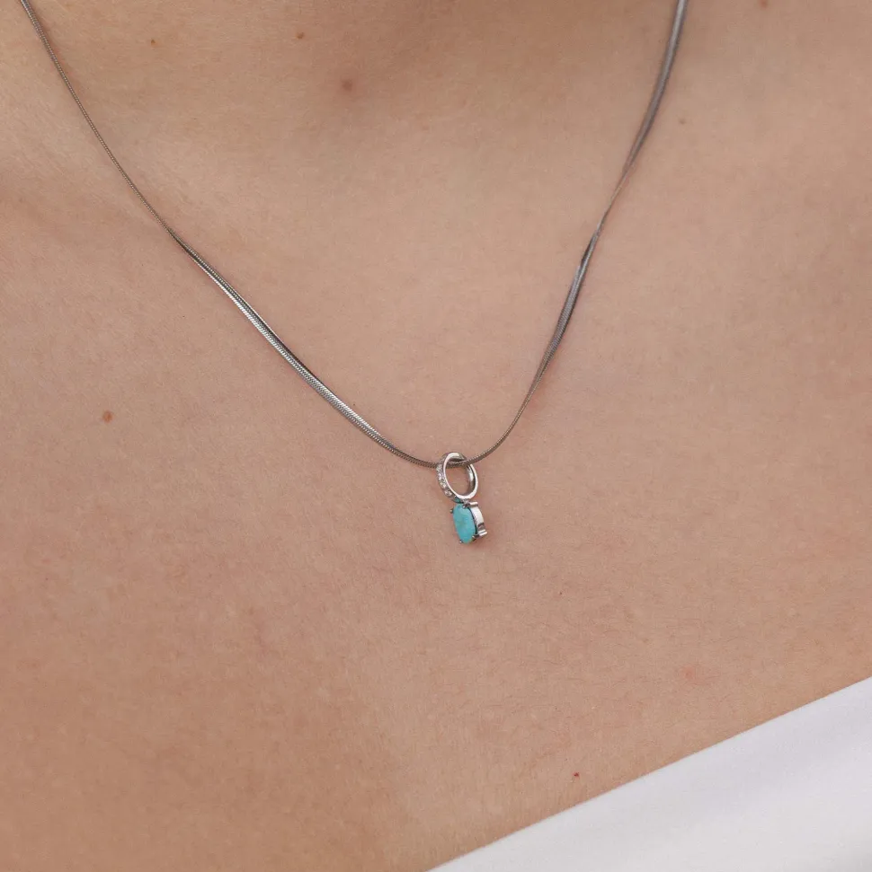 PURELEI Charms<Geburtsstein Dezember Türkis