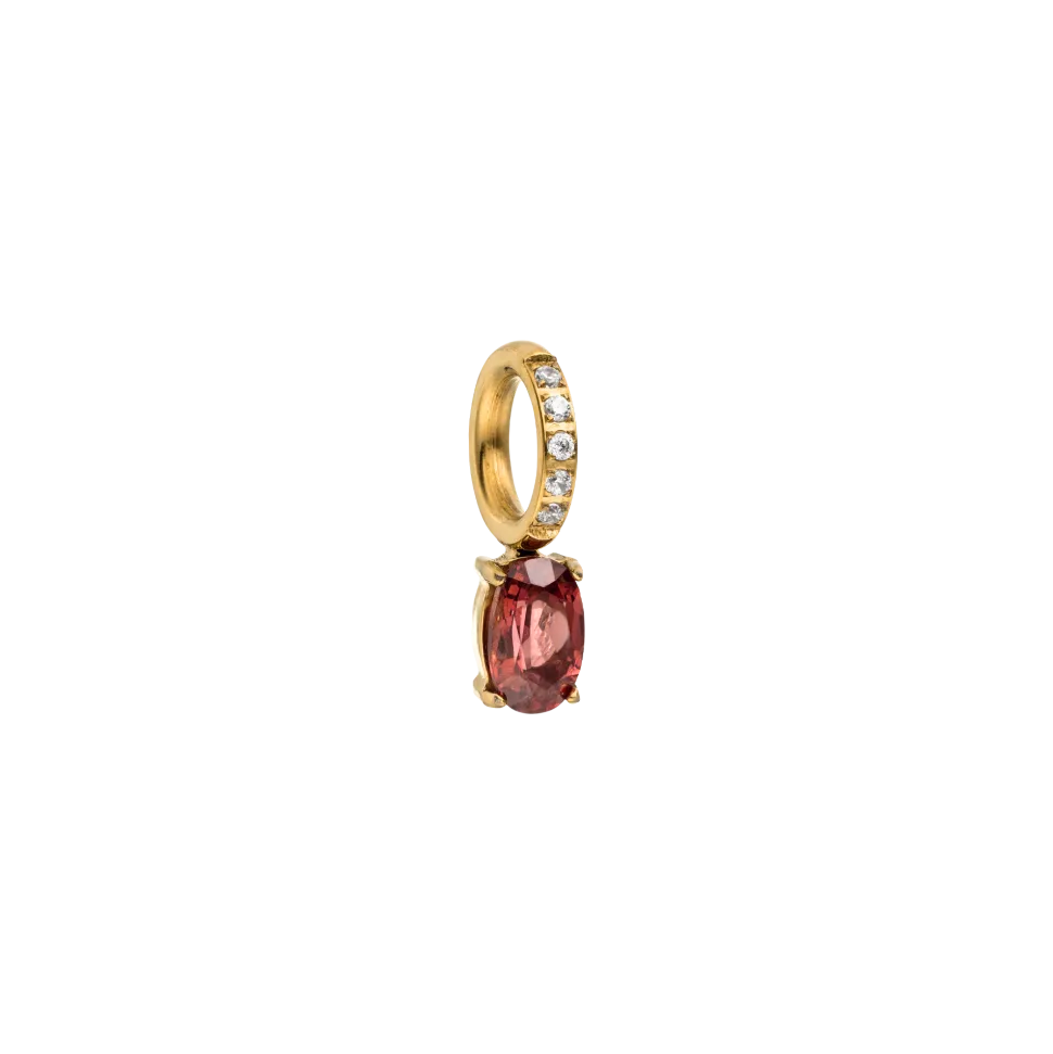 PURELEI Charms<Geburtsstein Januar Granat