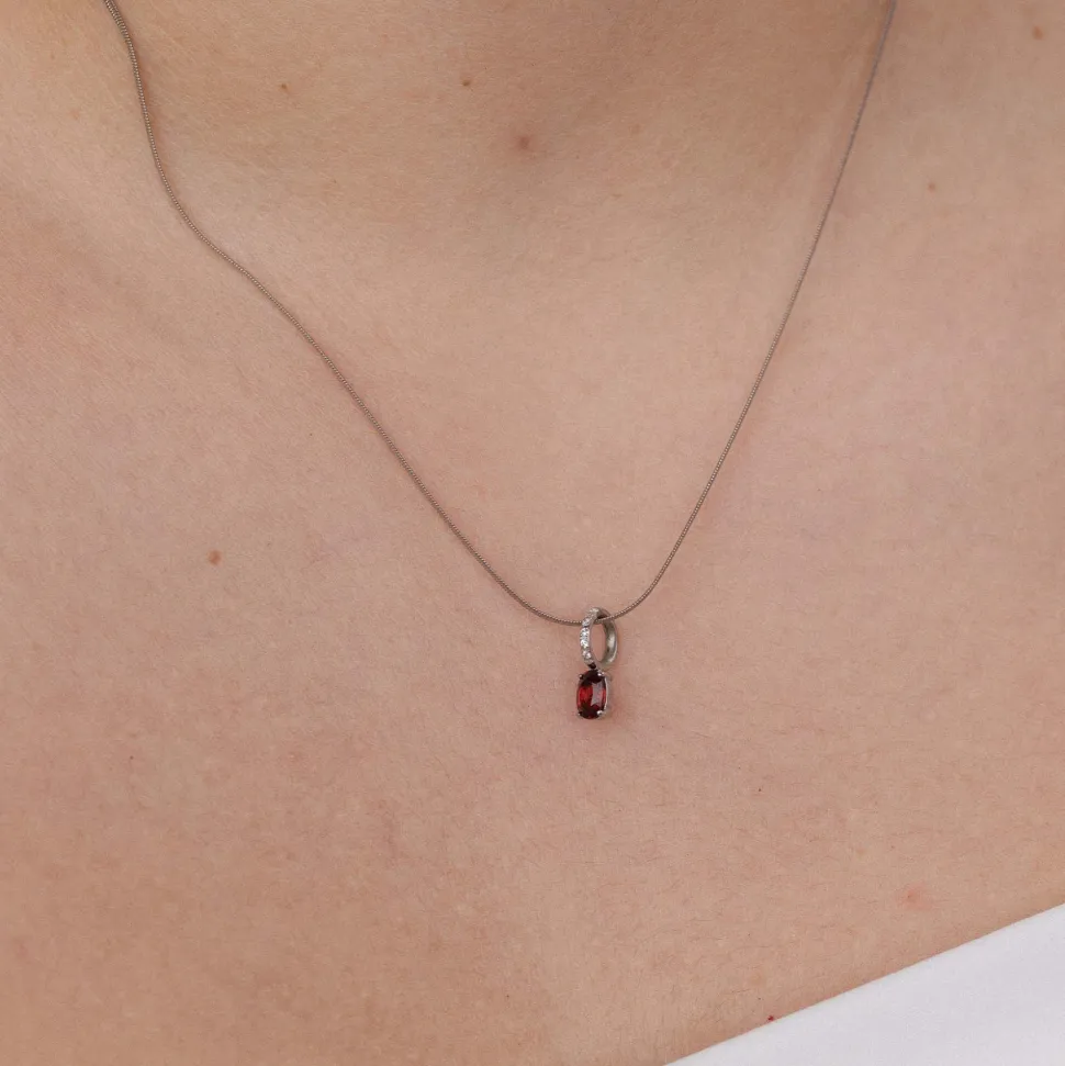 PURELEI Charms<Geburtsstein Januar Granat