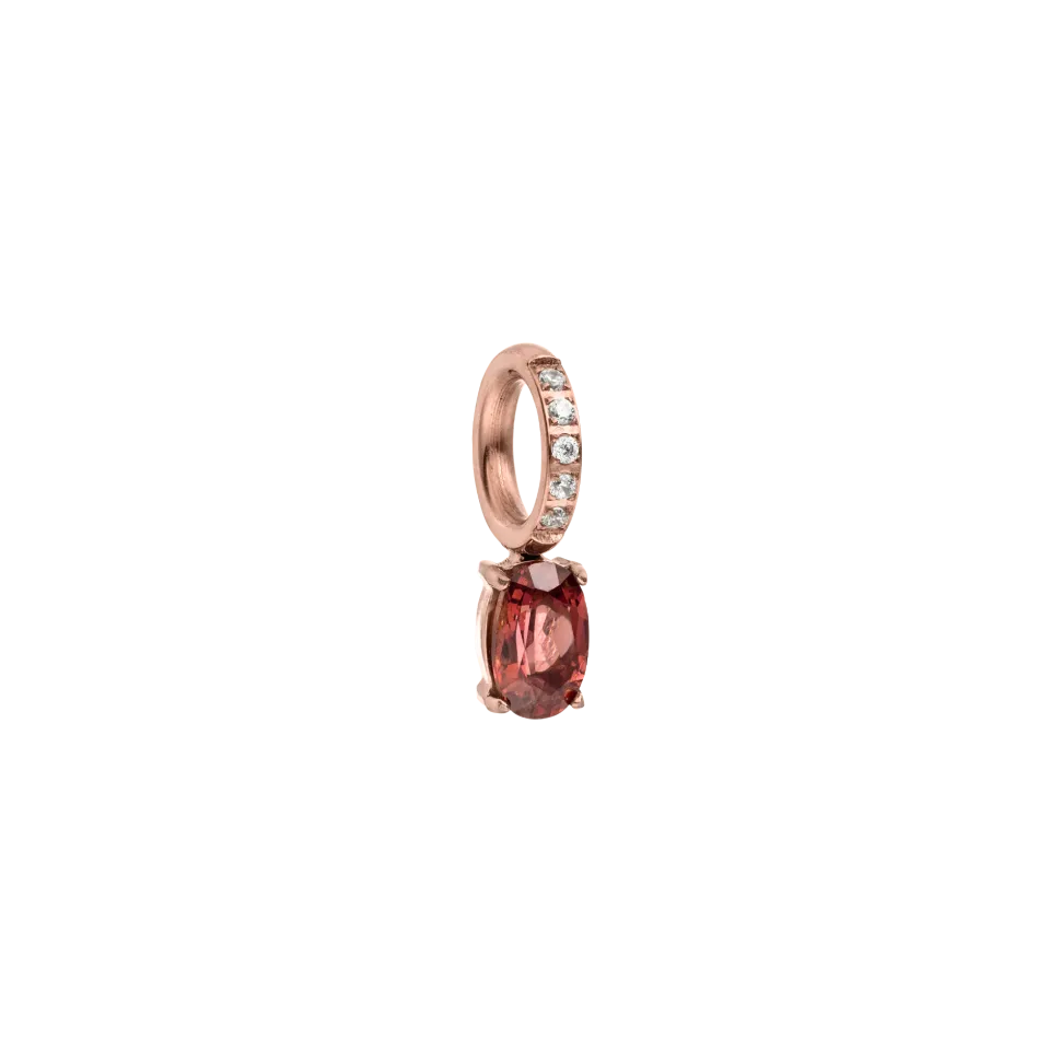 PURELEI Charms<Geburtsstein Januar Granat