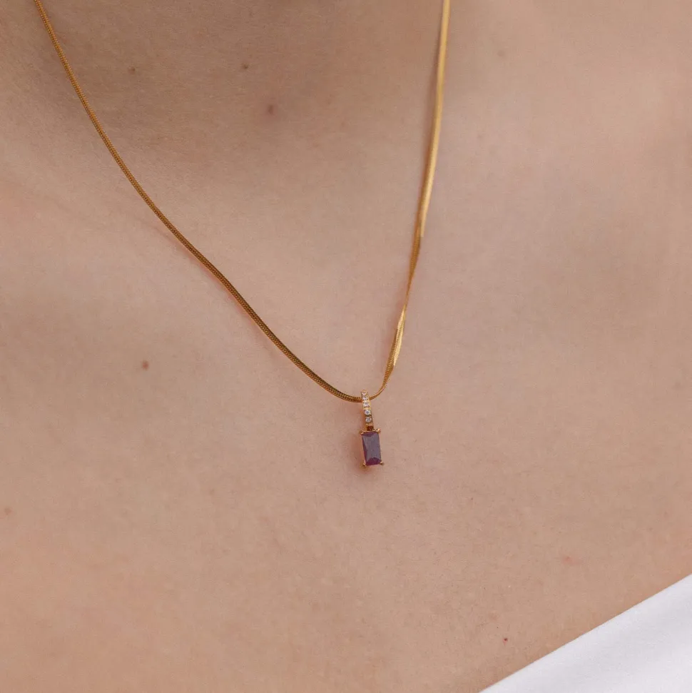 PURELEI Charms<Geburtsstein Juli Rubin