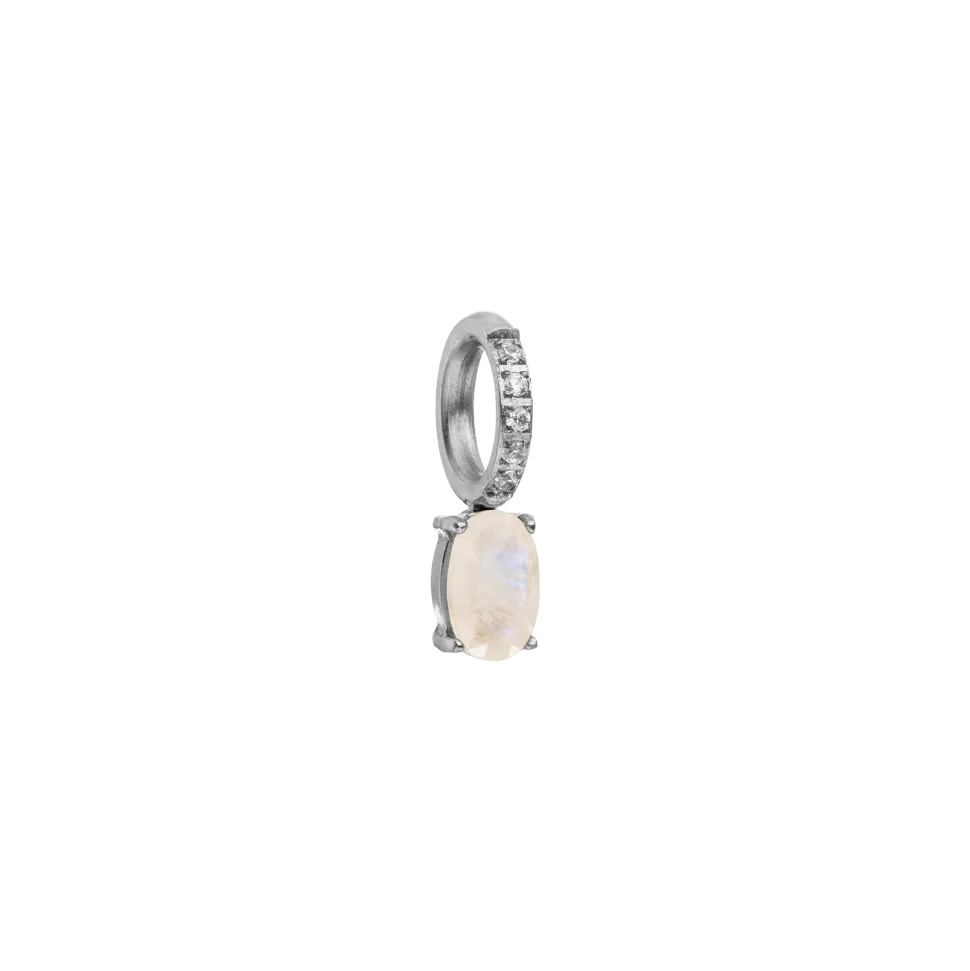 PURELEI Charms<Geburtsstein Juni Mondstein
