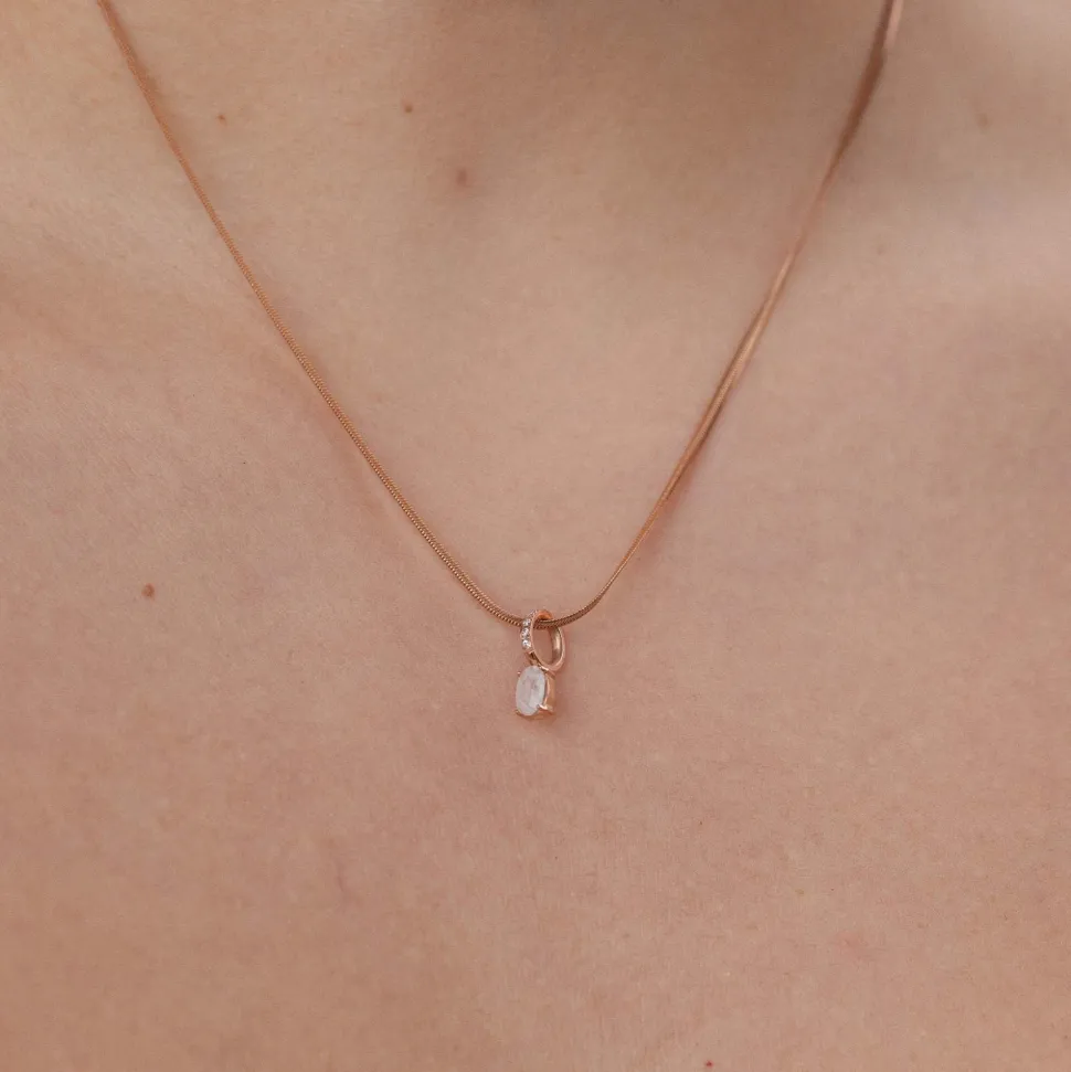 PURELEI Charms<Geburtsstein Juni Mondstein