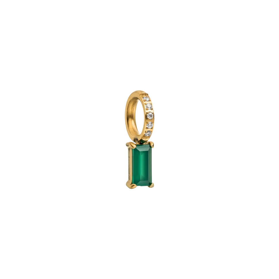 PURELEI Charms<Geburtsstein Mai Chrysopras