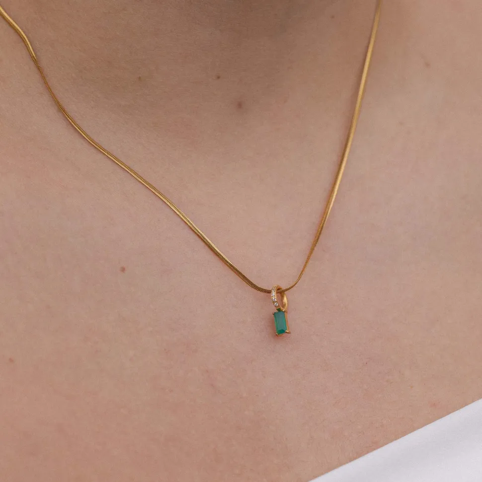 PURELEI Charms<Geburtsstein Mai Chrysopras