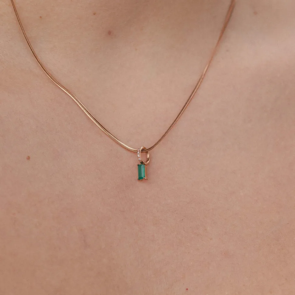 PURELEI Charms<Geburtsstein Mai Chrysopras