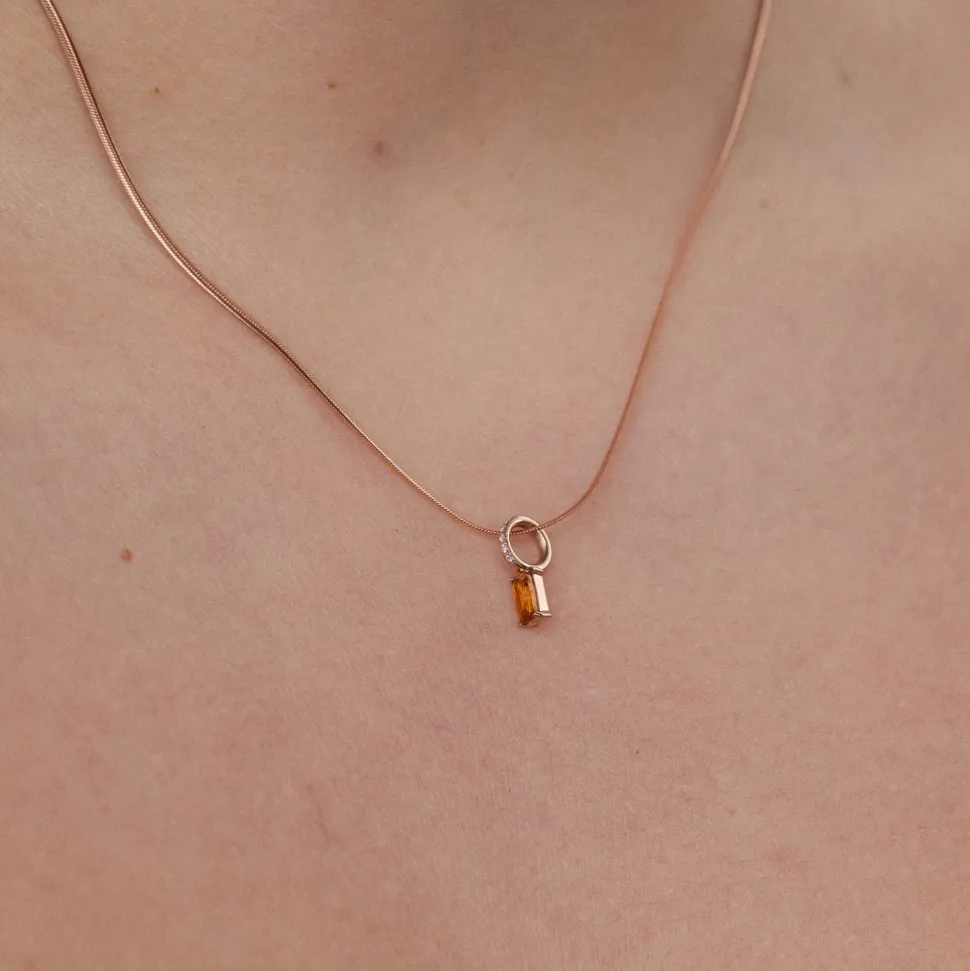 PURELEI Charms<Geburtsstein November Citrin