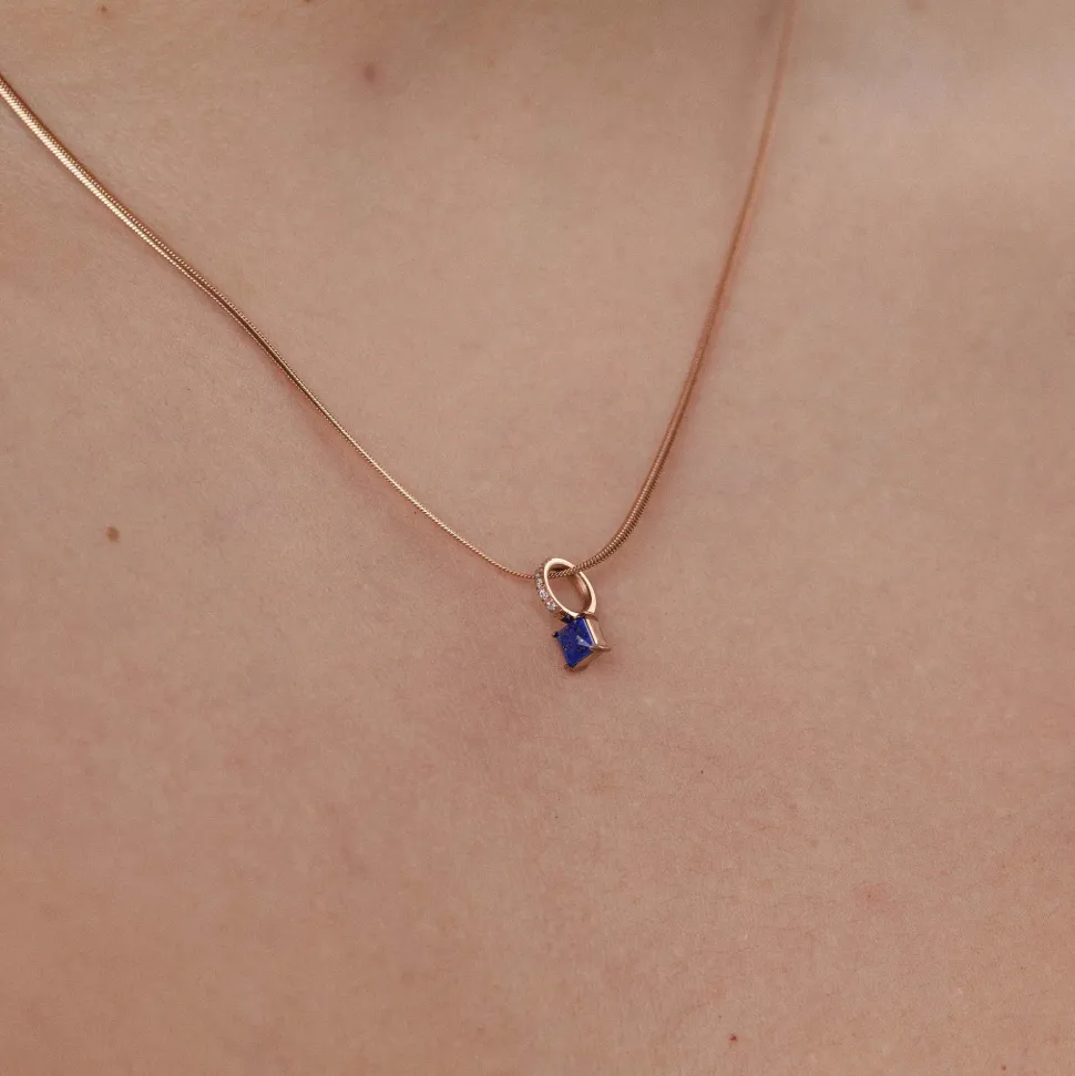 PURELEI Charms<Geburtsstein September Lapislazuli
