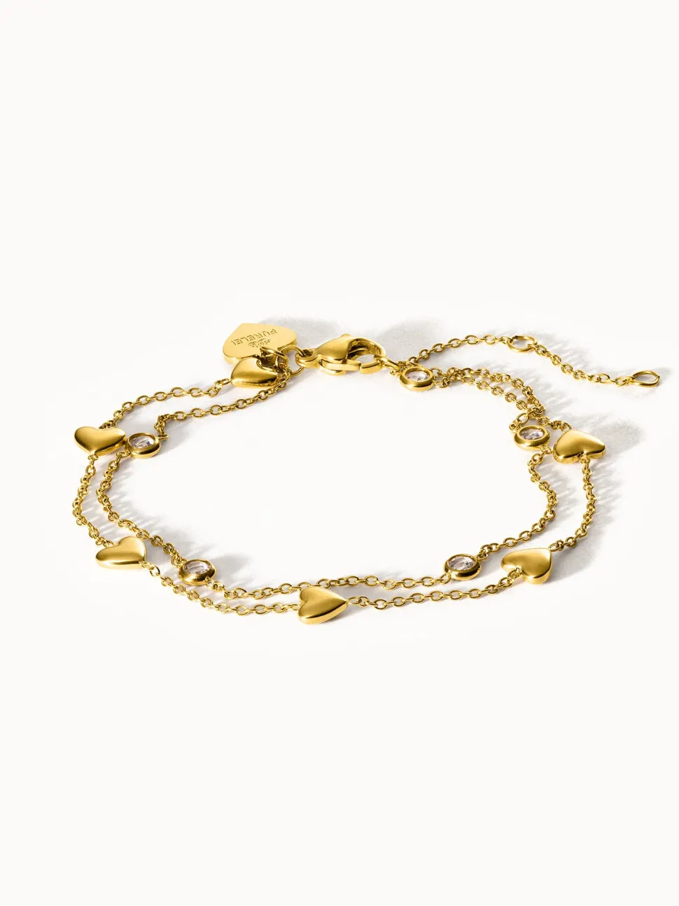 PURELEI Armbänder<Glitter Heart Armband