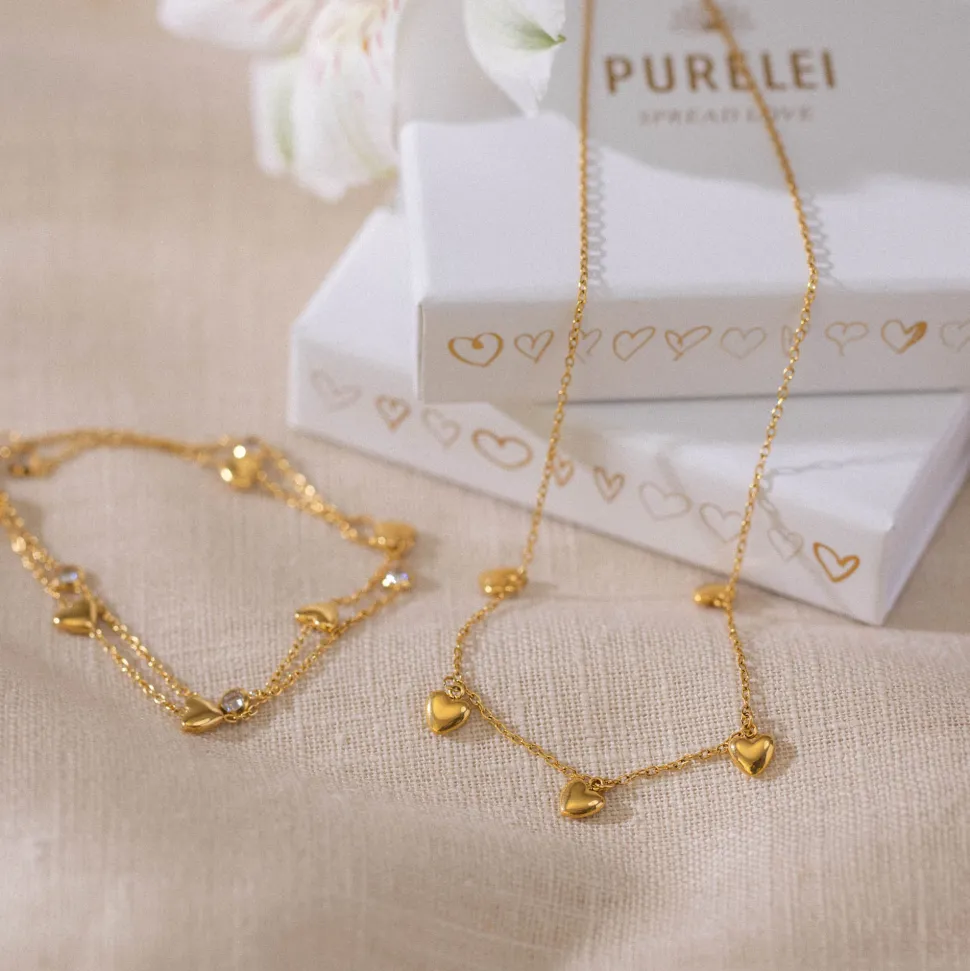 PURELEI Armbänder<Glitter Heart Armband