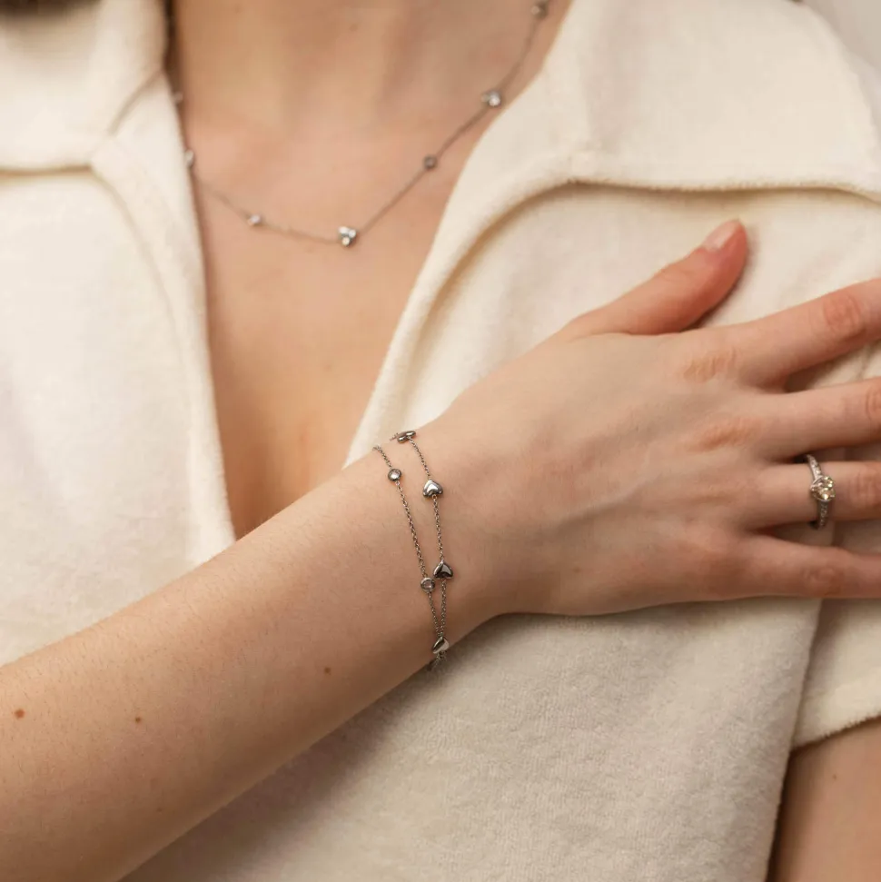 PURELEI Armbänder<Glitter Heart Armband