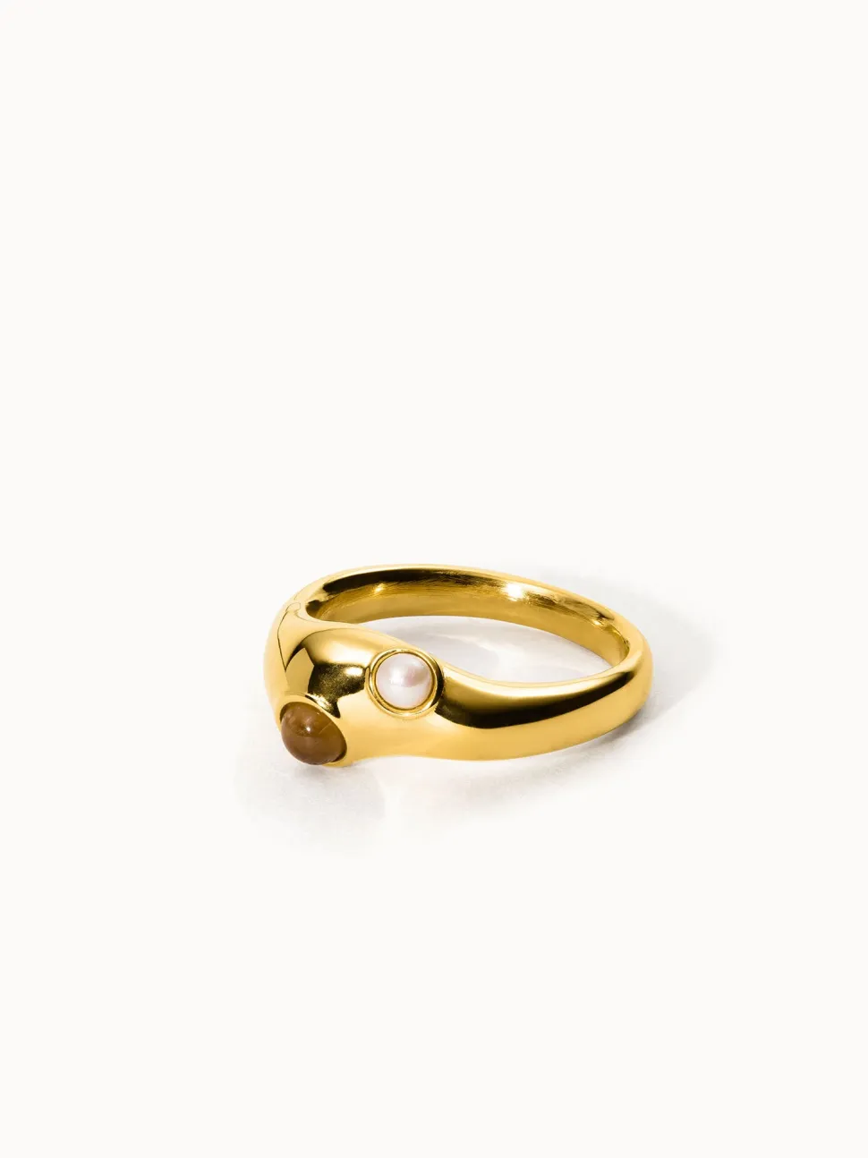 PURELEI Ringe<Golden Gaze Ring