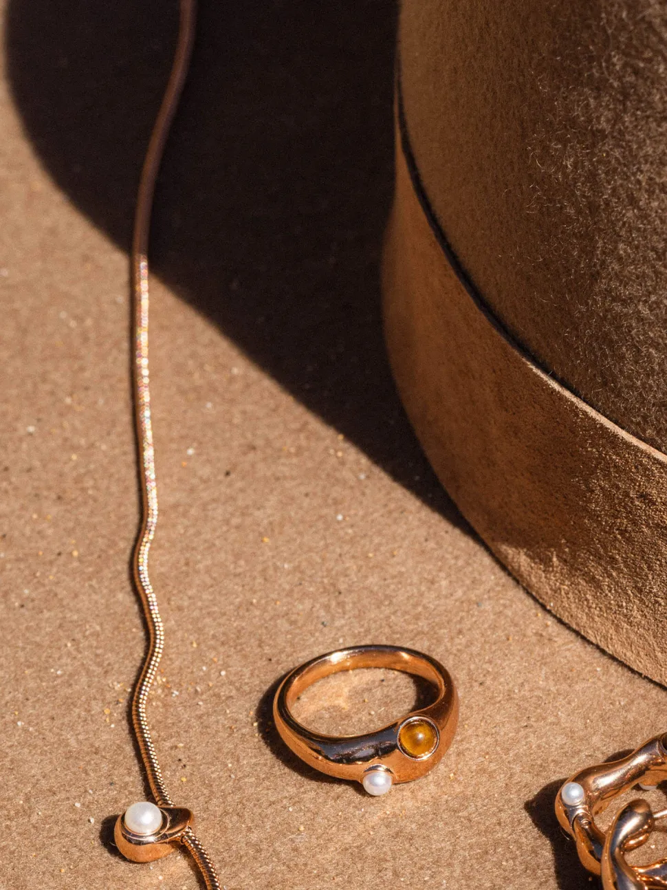 PURELEI Ringe<Golden Gaze Ring