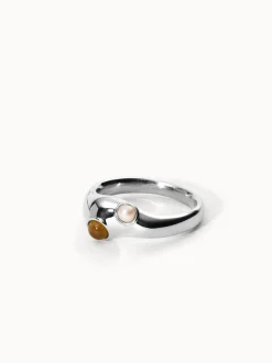 PURELEI Ringe<Golden Gaze Ring