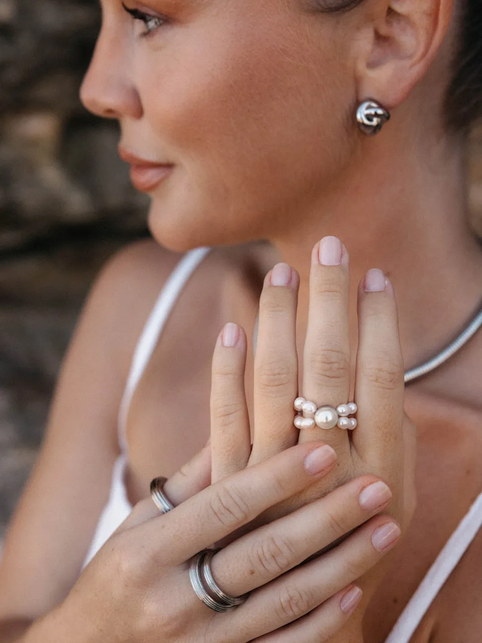 PURELEI Ringe<Graceful Pearl Ring