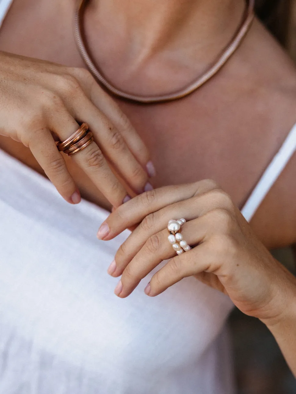 PURELEI Ringe<Graceful Pearl Ring