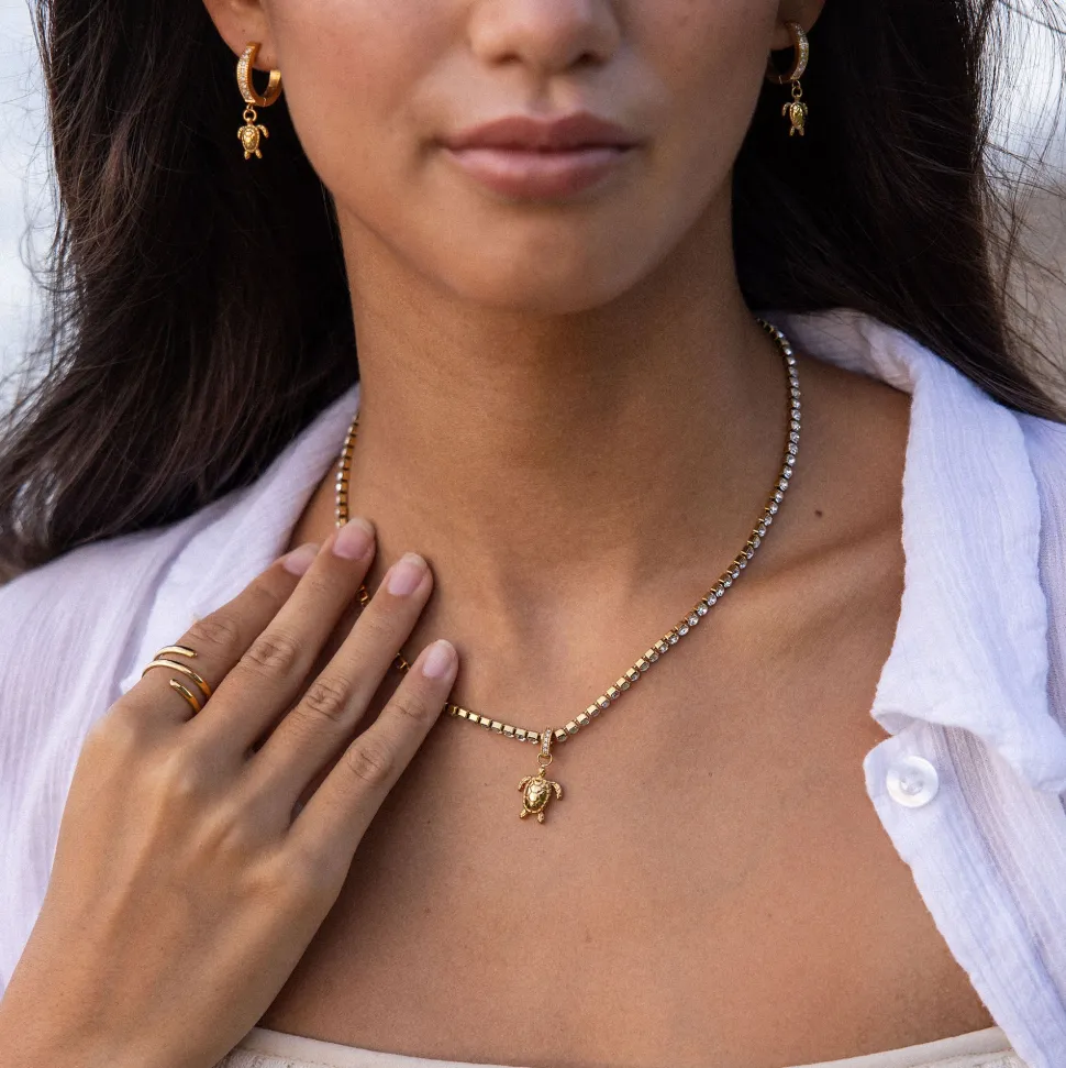 PURELEI Ketten<Honu White Kette