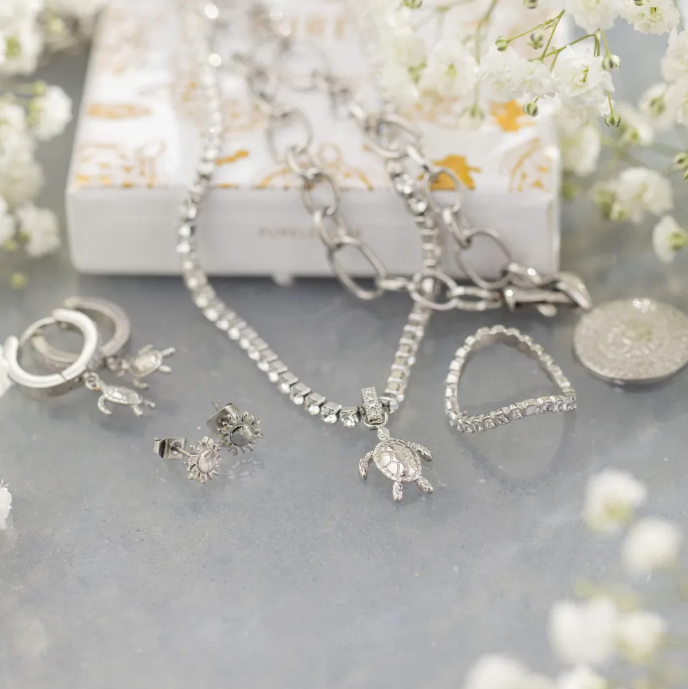 PURELEI Ketten<Honu White Kette