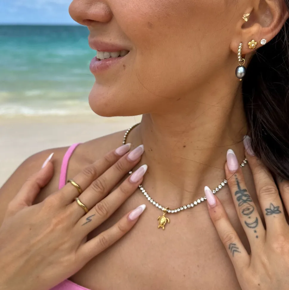 PURELEI Ketten<Honu White Kette