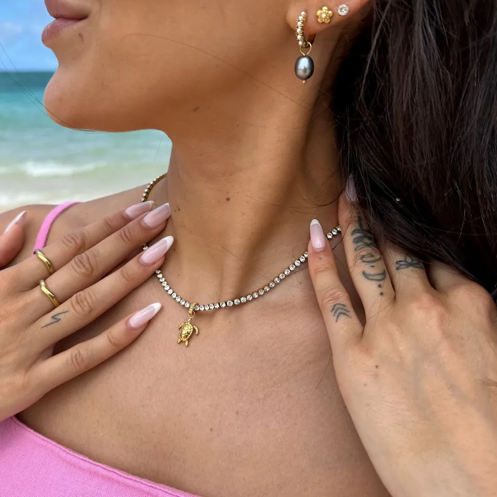 PURELEI Ketten<Honu White Kette