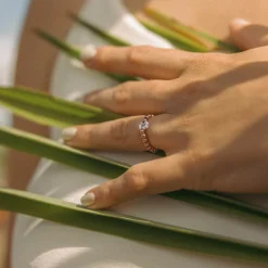 PURELEI Ringe<Linen Blossom Ring