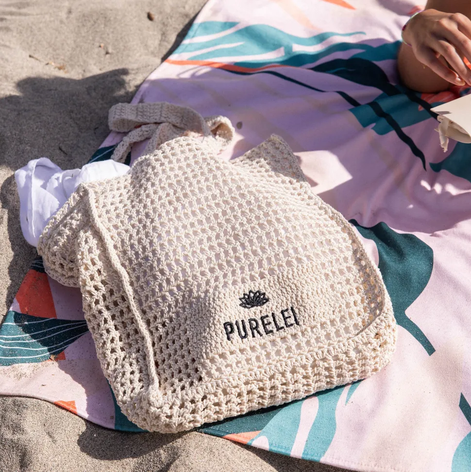 PURELEI Accessoires|Taschen<Lotus Häkeltasche