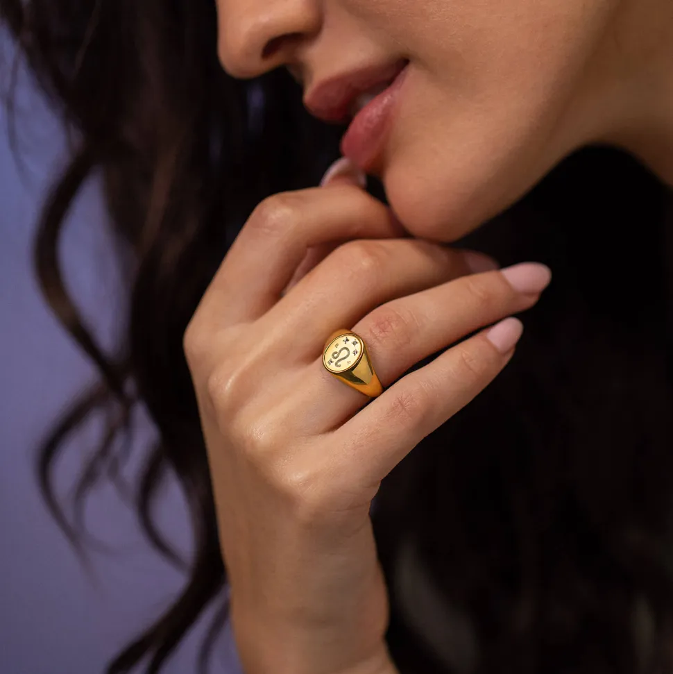 PURELEI Ringe<Löwe Zodiac Ring