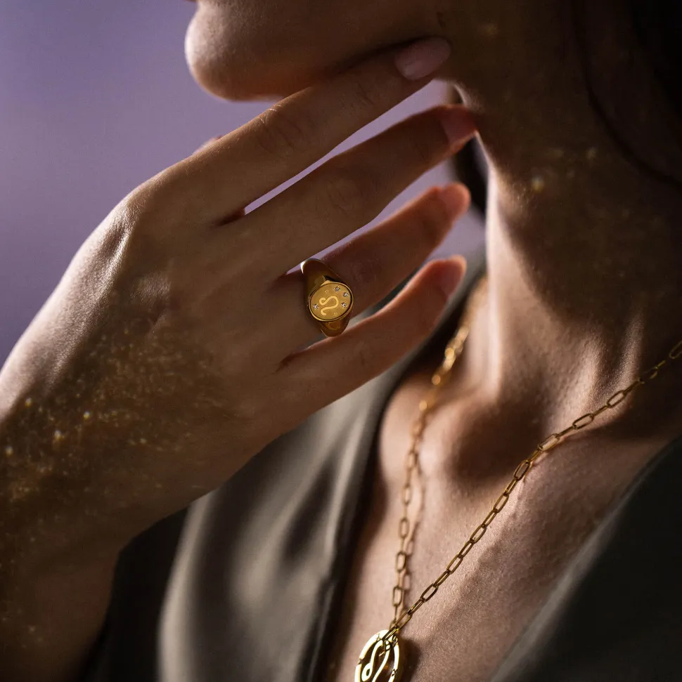PURELEI Ringe<Löwe Zodiac Ring