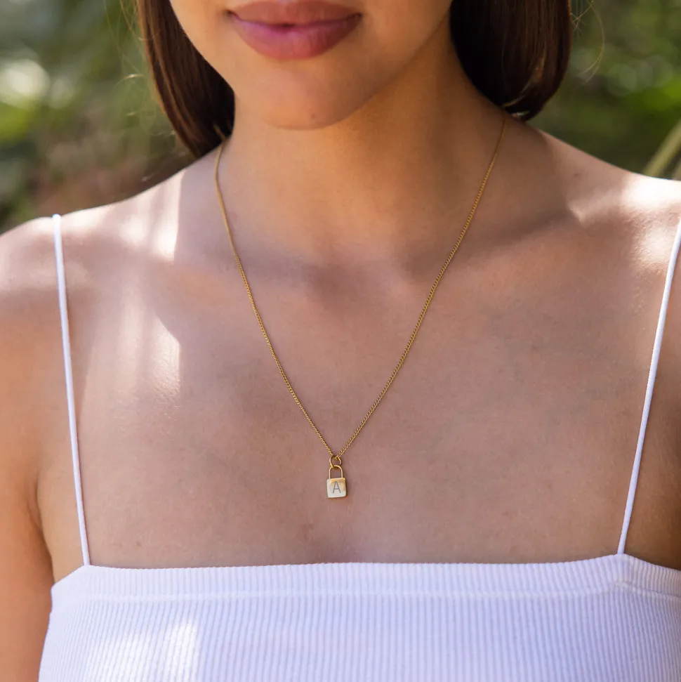 PURELEI Ketten<Padlock Charm Kette