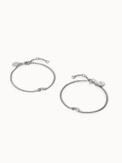 PURELEI Sets<Rainbow Love Armband Set