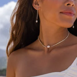 PURELEI Ohrringe<Shimmering Pearl Ohrringe