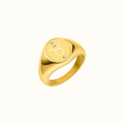 PURELEI Ringe<Stier Zodiac Ring