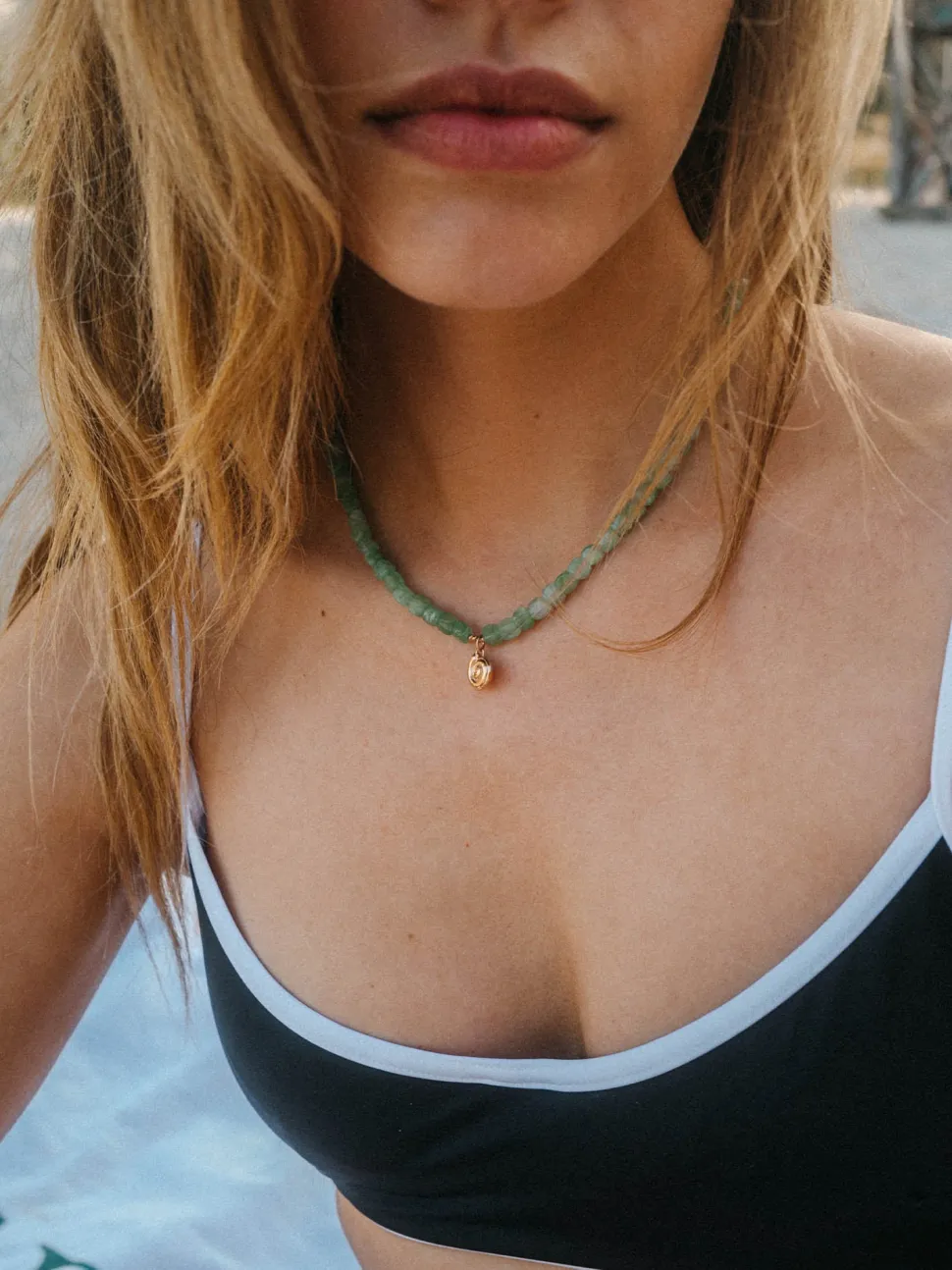 PURELEI Ketten<Sundial Shell Jade Kette