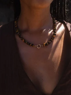 PURELEI Ketten<Tiger's Eye Charm Kette