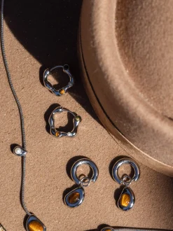 PURELEI Ohrringe<Tiger's Eye Ohrringe