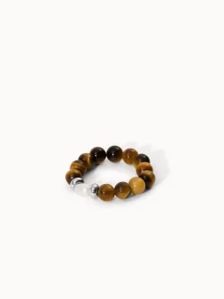 PURELEI Ringe<Tiger‘s Eye Pearl Ring