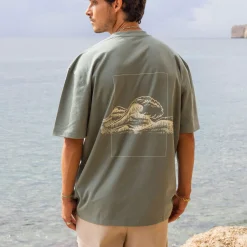 PURELEI T-shirts<Wave T-Shirt