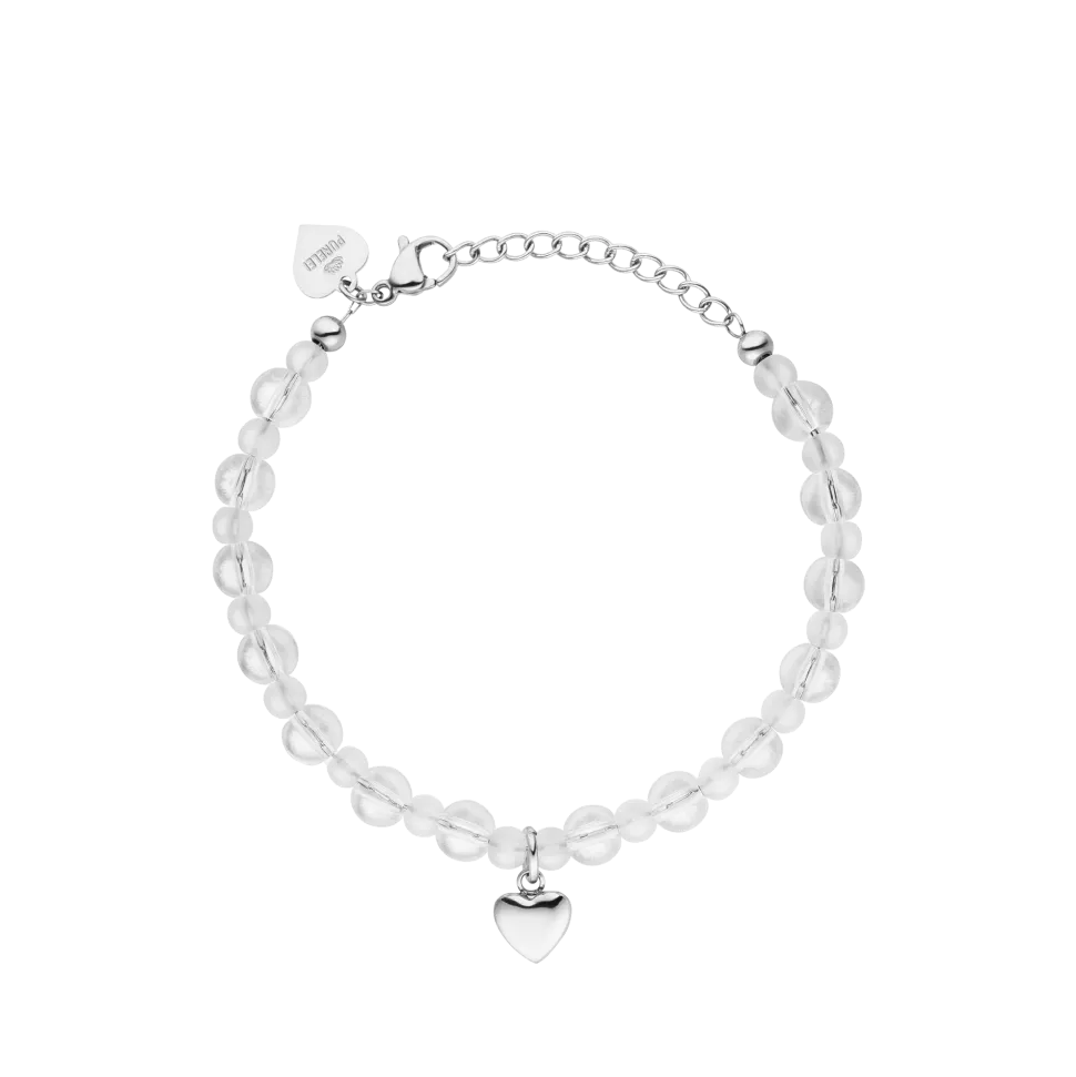 PURELEI Armbänder<White Heart Armband